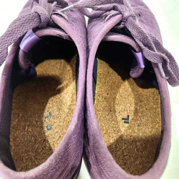 So iLL Casual Shoes Lace Up Sneakers Women 8.5/ Men 7 Purple Monochromatic‎ - Picture 12 of 12